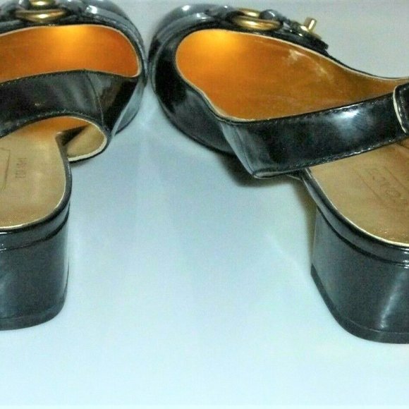 COACH Sling Back Shoes Size 8.5 Woman's Shoes w/ Original Box Woman's Flat Shoes - Picture 6 of 9